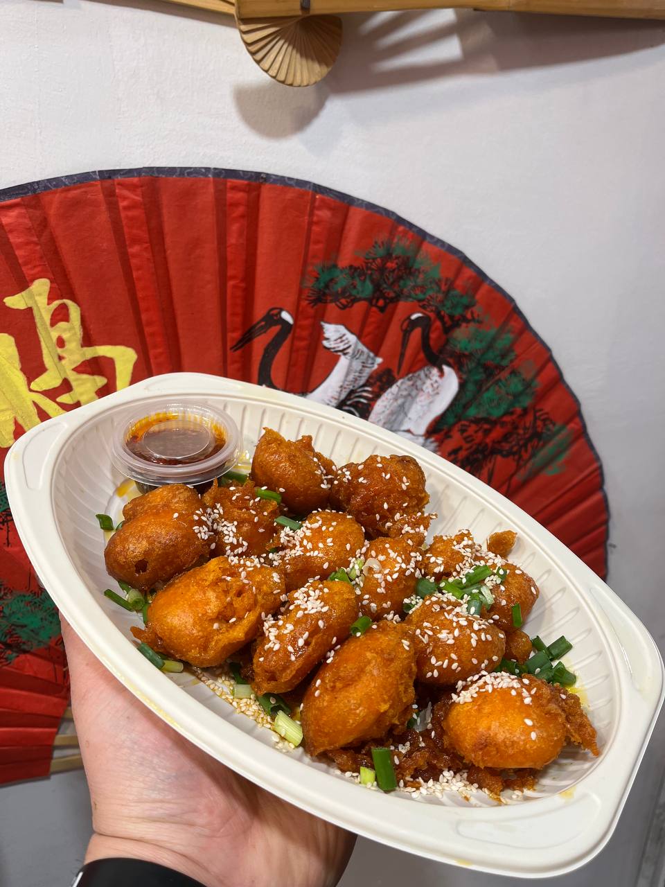 میگو پرتقالی Orange Fried Shrimp
