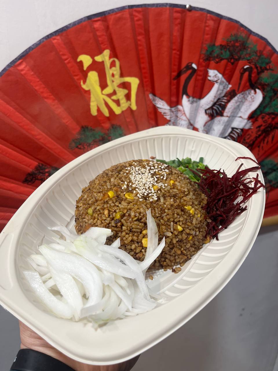 برنج تفت داده شده سبزیجات Vegetable Fried Rice