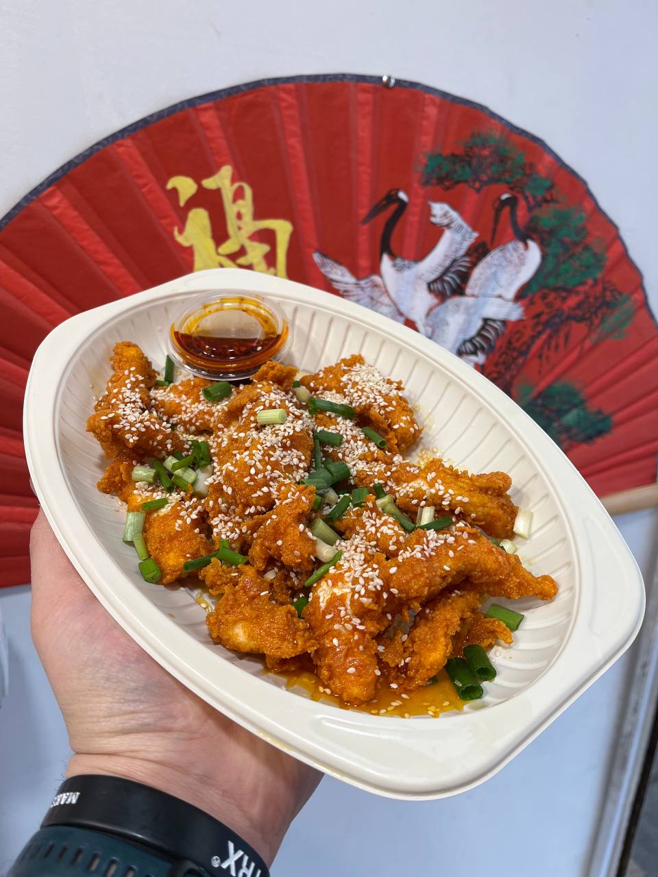 مرغ پرتقالی Orange Fried Chicken